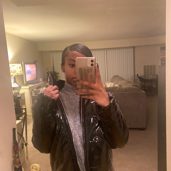 black reflective coat - Picture 6 of 6